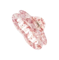 Jumbo Open Lip Shape Hair Claw Clip By Adina Eden