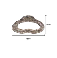 Jumbo Open Lip Shape Hair Claw Clip By Adina Eden