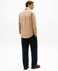 Tommy Hilfiger Men's Regular-Fit Solid Corduroy Shirt