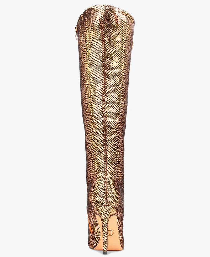 Things Ii Come Women's Lacorei Luxurious Tall Knee-High Boots
