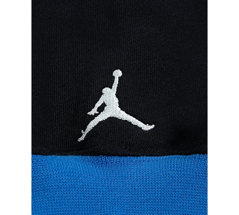 Jordan Big Boys Colorblocked Logo Pullover Hoodie