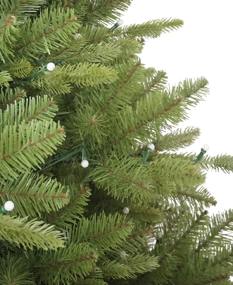 Puleo 7.5ft Pre-lit Colchester Pine, 2336 Branch Tips, 500 Multi-color Led Lights