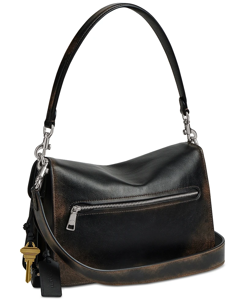 Coach Chain Tabby Small Leather Shoulder Bag