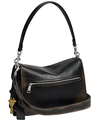 Coach Chain Tabby Small Leather Shoulder Bag