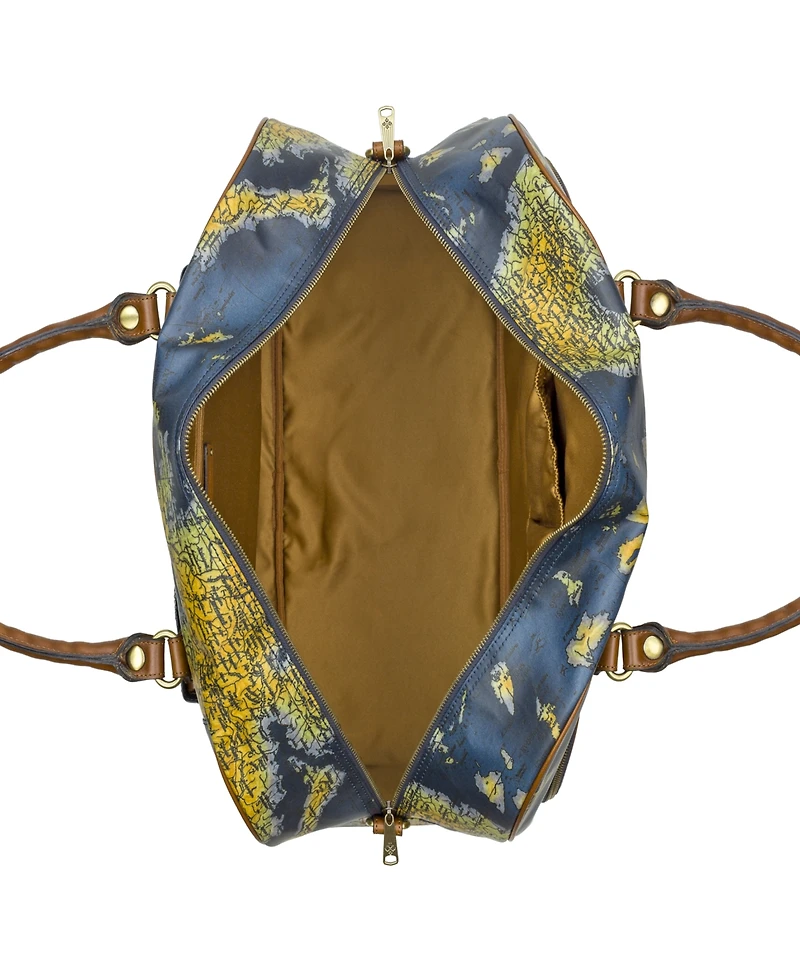 Patricia Nash Gonnesa Zipper Overnighter Bag