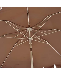 Compact Beach Umbrella: Rustico Driftwood