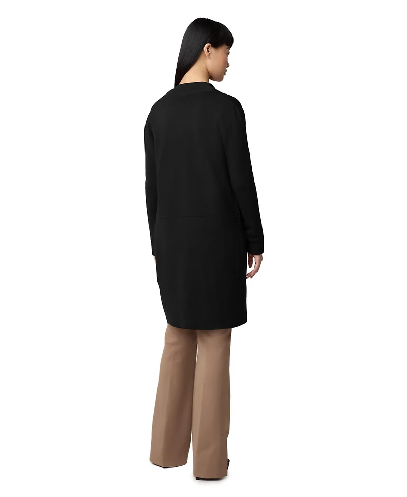 Soia & Kyo Women's Benela Mid-Thigh-length Coatigan With Lapels