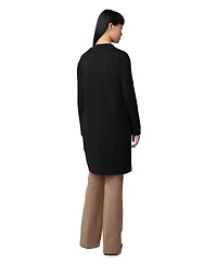 Soia & Kyo Women's Benela Mid-Thigh-length Coatigan With Lapels