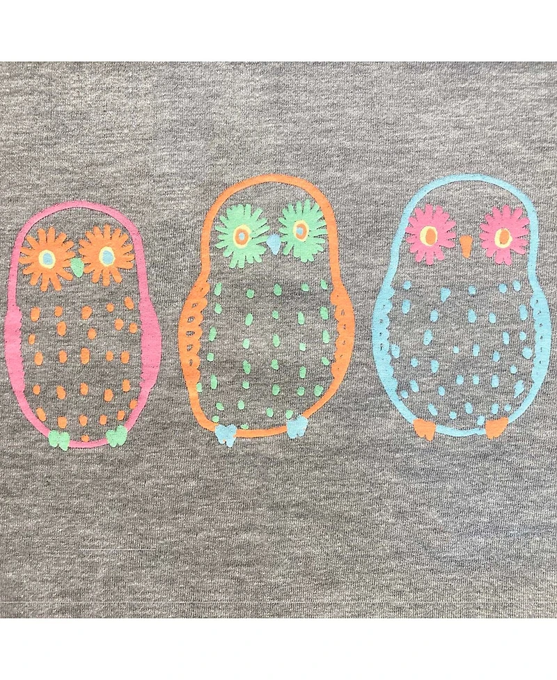 Mightly Toddler Girls Fair Trade Organic Cotton Graphic Short Sleeve T-Shirt 2-pack