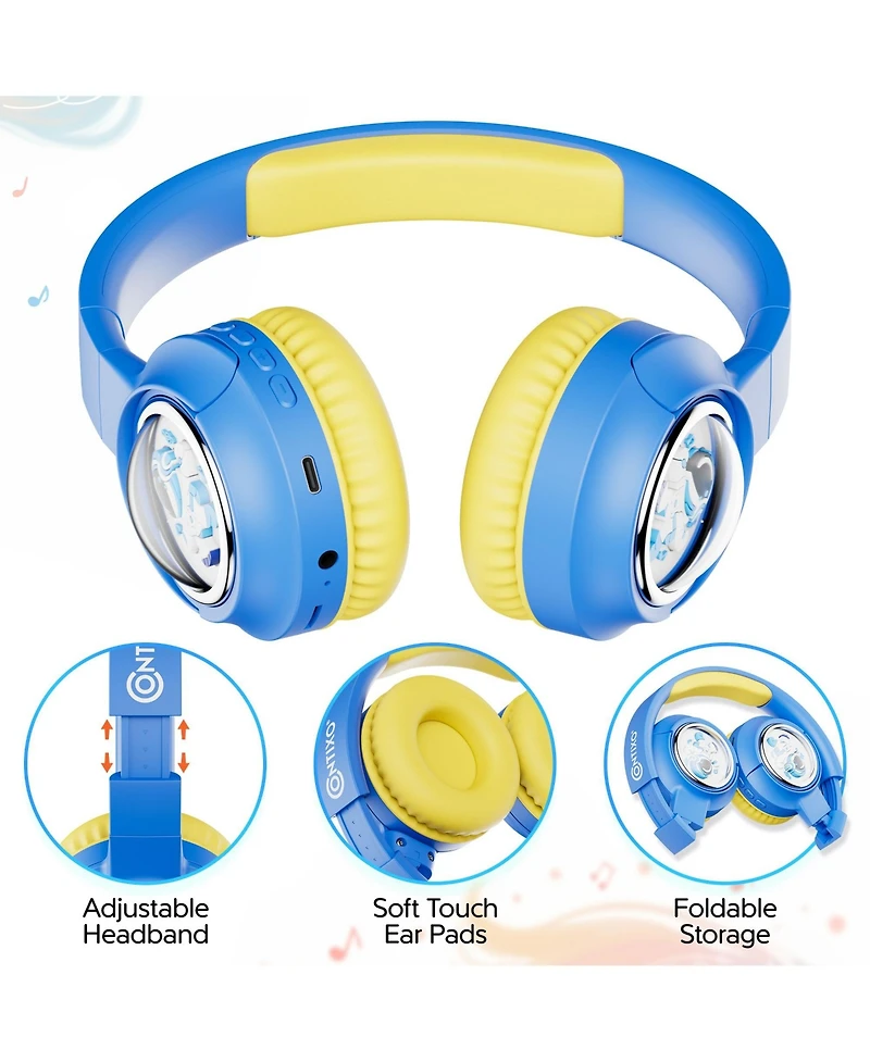 Contixo KB6 Kids Bluetooth Headphones, Safe Sound for Little Ears