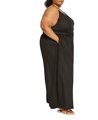 Universal Standard Plus Promenade Linen Jumpsuit