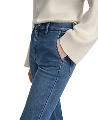 Dkny Jeans Women's High-Rise Flare Trouser