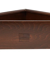 We Games Small Wooden Flag Holder - Made in Usa