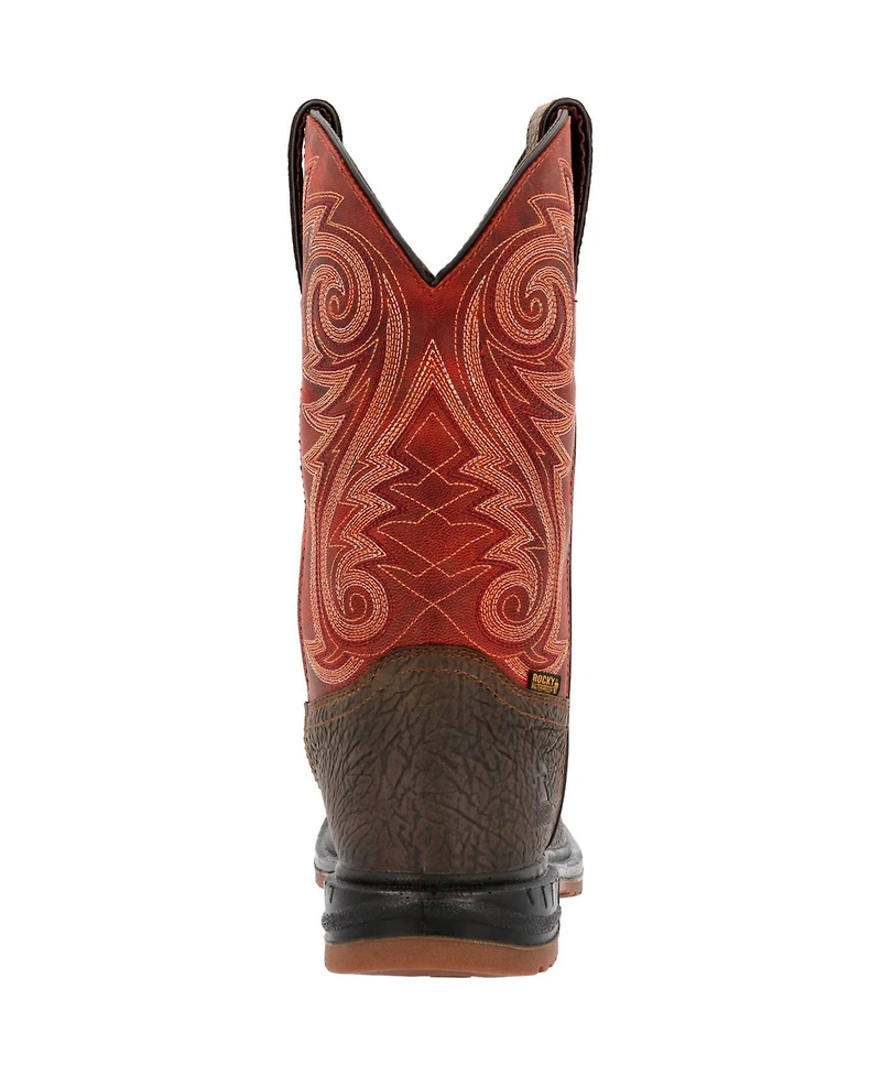 Rocky Men's Worksmart 11 Composite Toe Waterproof Western Boot