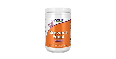 Now Foods Brewer's Yeast Powder, Powder, 1 Lb