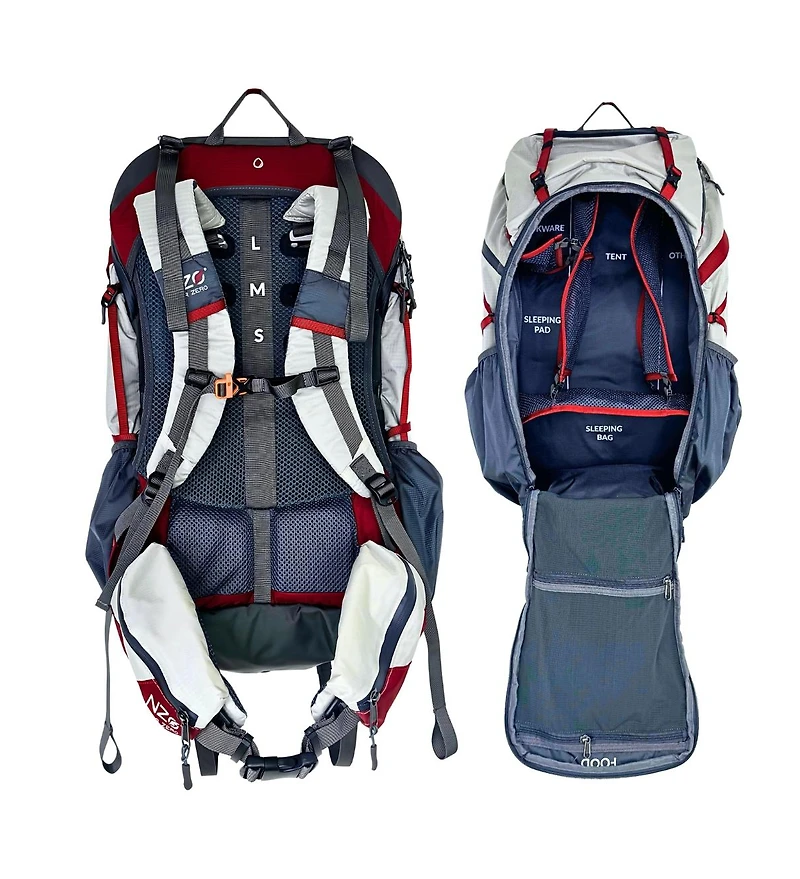 Near Zero The Dean Hiking Backpack 60L