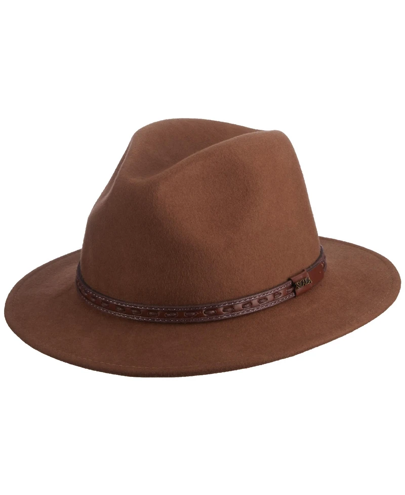 Scala Men's Crush Felt Safari Hat