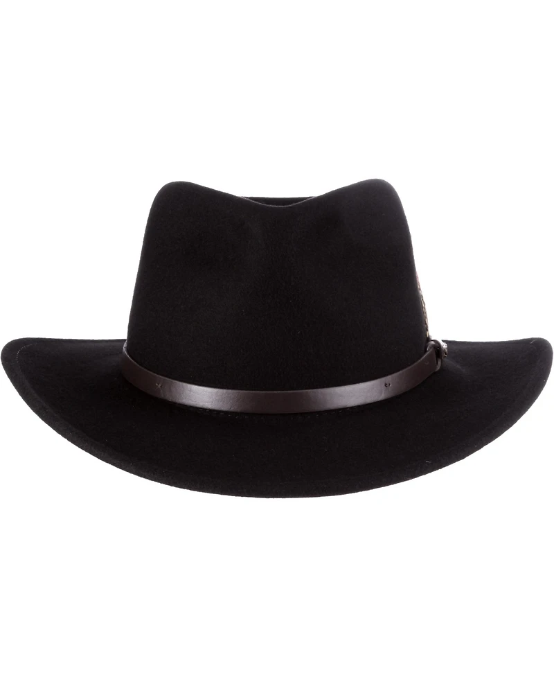 Scala Men's Crushable Felt Outback Hat