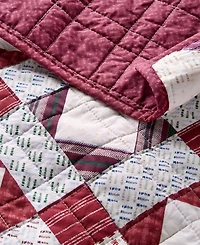 Charter Club Holiday Checker 3-Pc. Quilt Set, Full/Queen, Macy's Exclusive