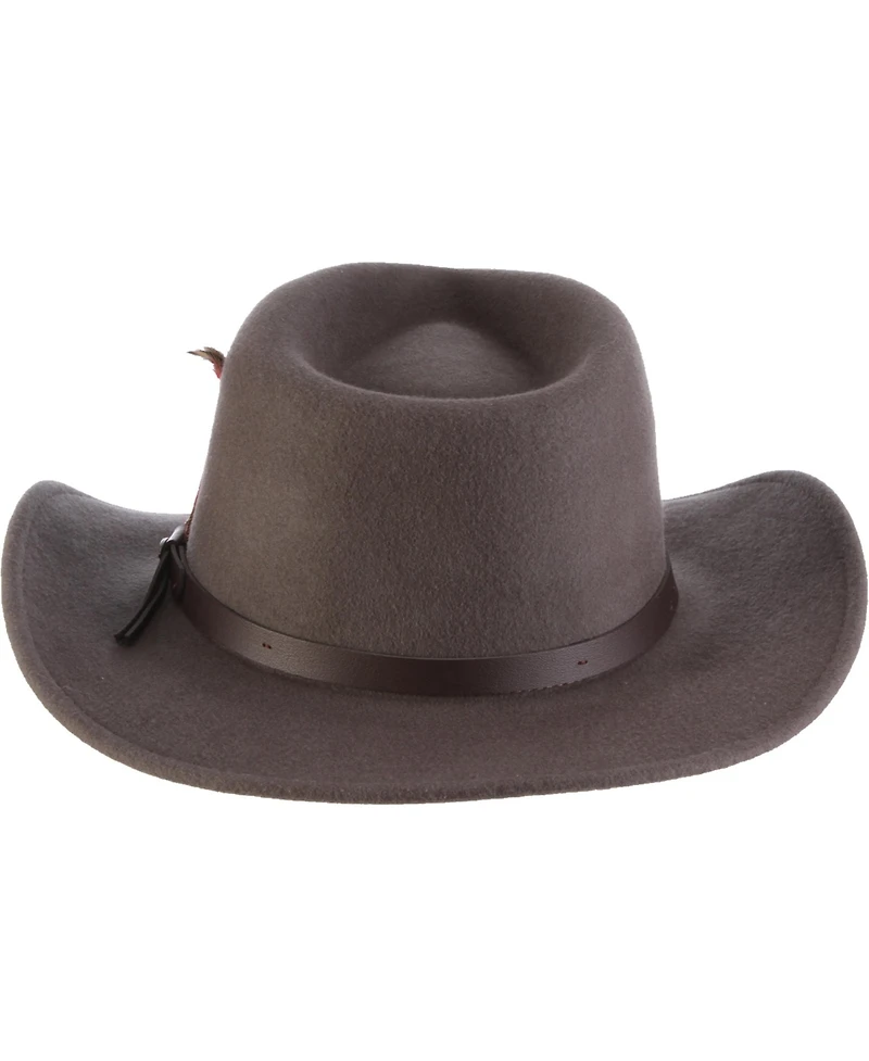 Scala Men's Crushable Felt Outback Hat