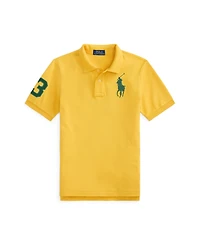 Polo Ralph Lauren Big Boys Big Pony Cotton Mesh Polo Shirt