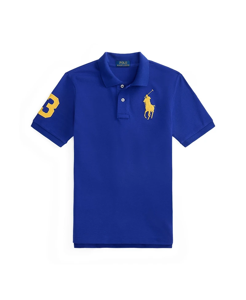 Polo Ralph Lauren Big Boys Pony Cotton Mesh Shirt