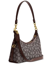 Coach Juliet Small Signature Jacquard Shoulder Bag 25