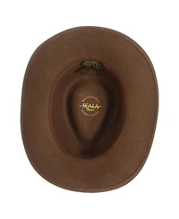 Scala Men's Crush Felt Tracker Hat