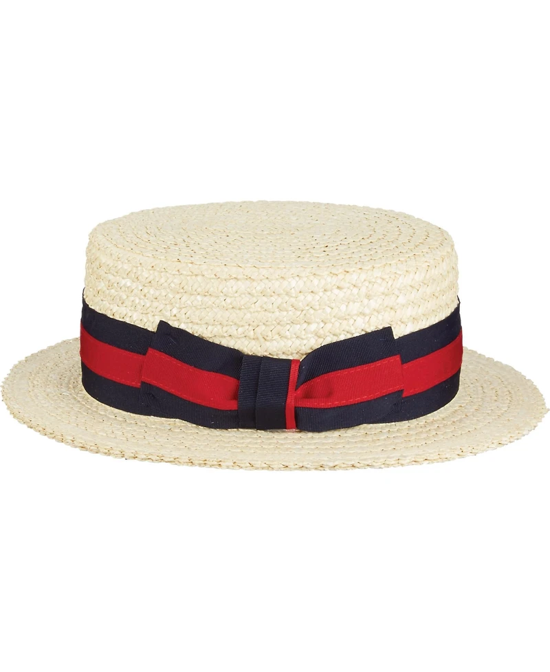 Scala Men's Straw Boater Hat