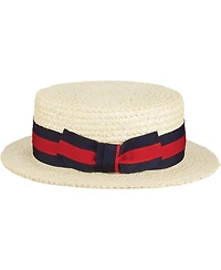 Scala Men's Straw Boater Hat