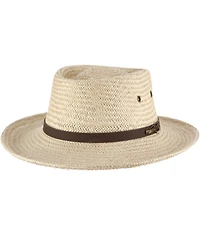 Scala Men's Palm Fiber Gambler Hat