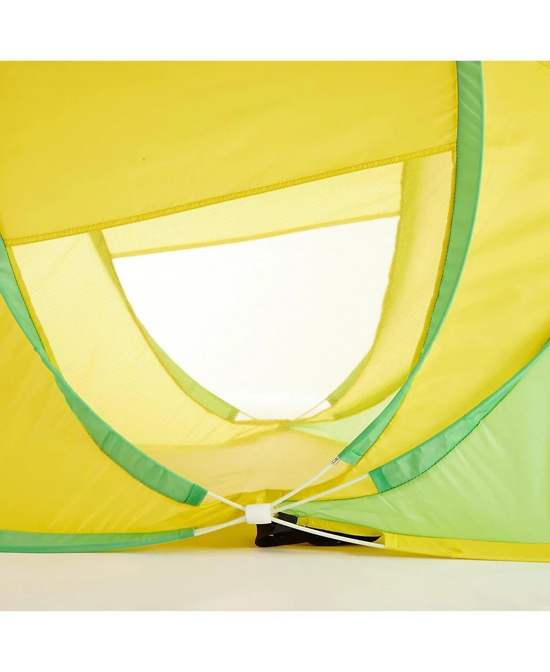 Cesicia Figural Dinosaur Pop Up Portable Play Tent with Carry Case, Green