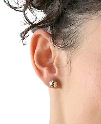 kate Spade new york Two-Tone Sculpted Mini Stud Earrings