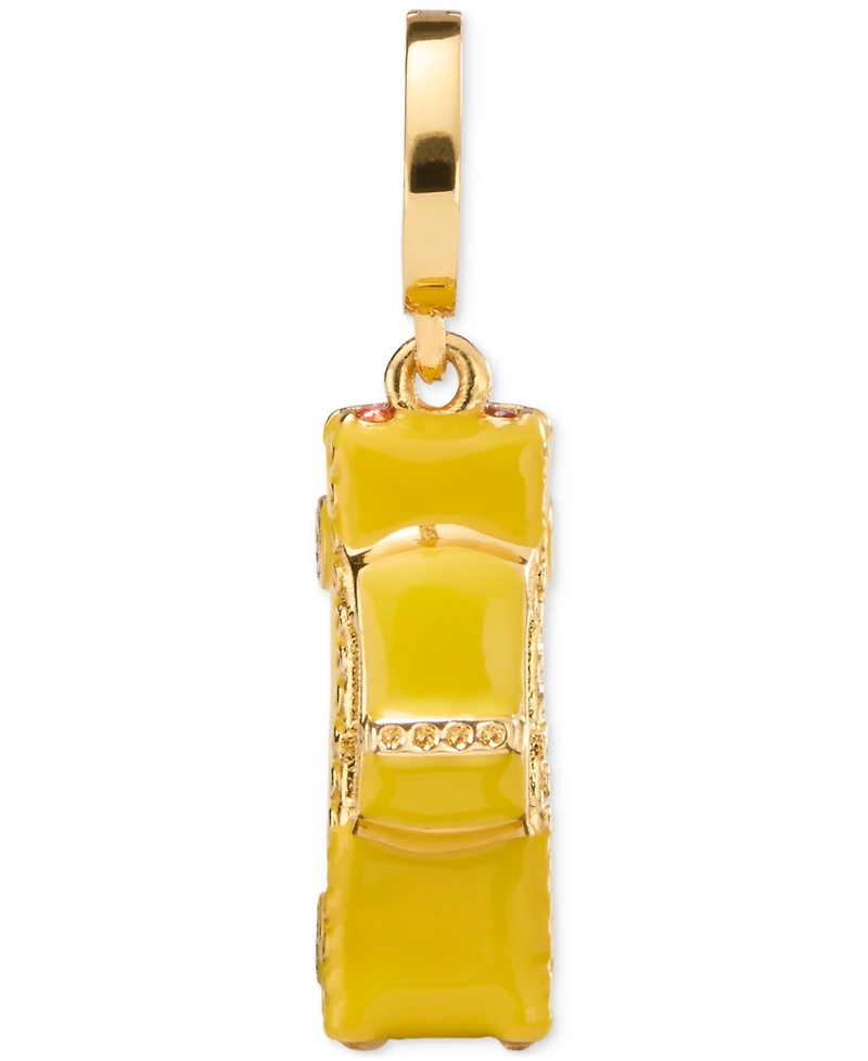 kate spade new york Gold-Tone One In A Million Taxi Charm
