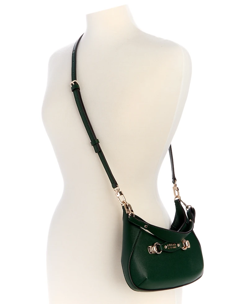 Guess Mimina Small Top Zip Crossbody Bag