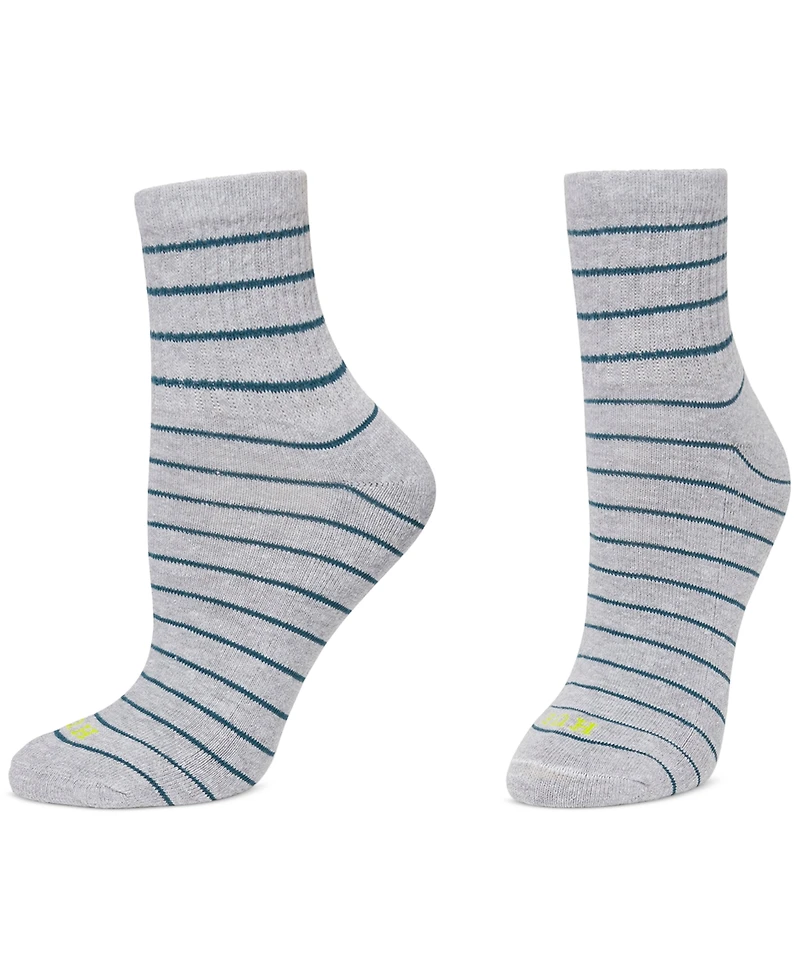 Hue Women's Mini Crew 6 Pack Socks U10227