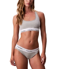 Calvin Klein Women's Ck Icon Cotton Modal Bikini Underwear QF8520
