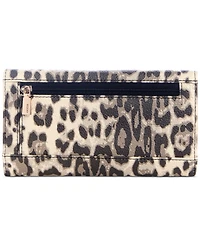 Guess Tinsley Leopard Print Slim Clutch