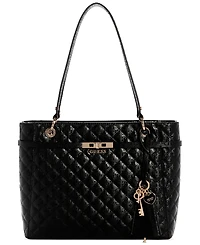 Guess Idra Noel Large Quilted Tote Bag