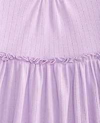 First Impressions Baby Girls Short-Sleeve Solid Pointelle Dress