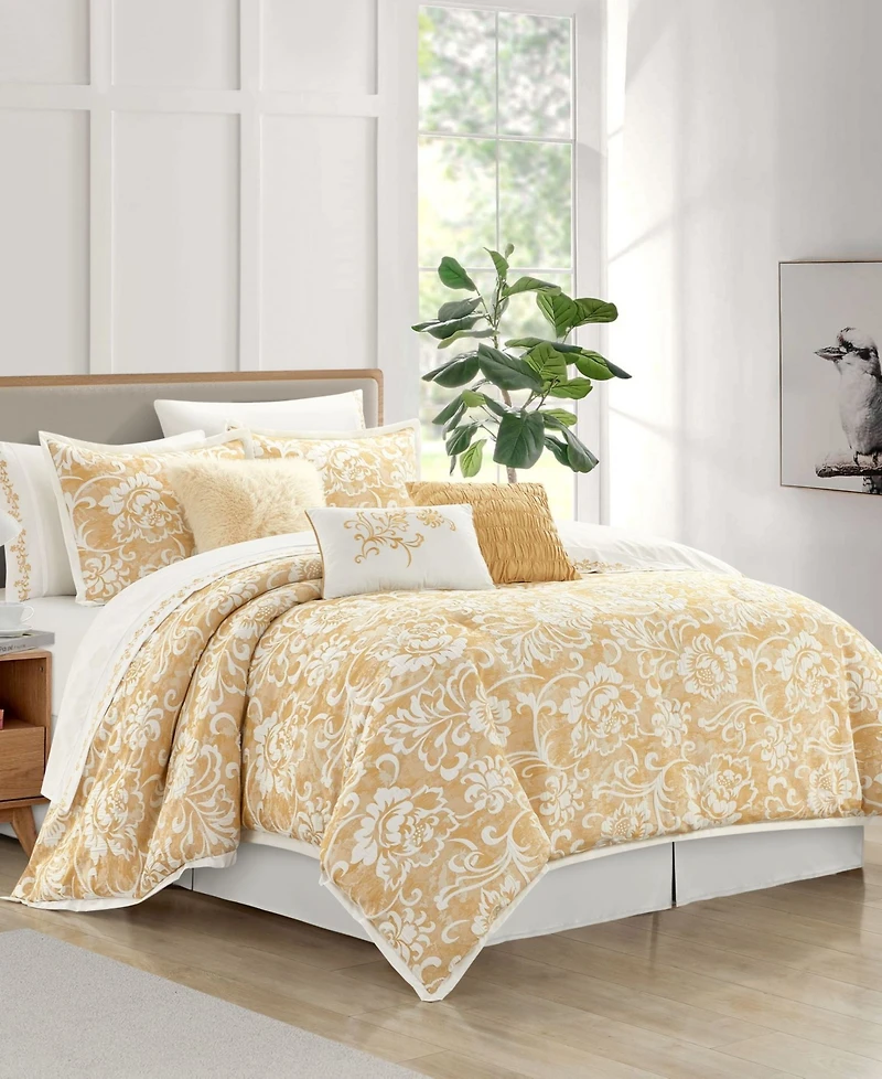 Stratford Park Sendy Floral 11-Pc. Comforter Set, King