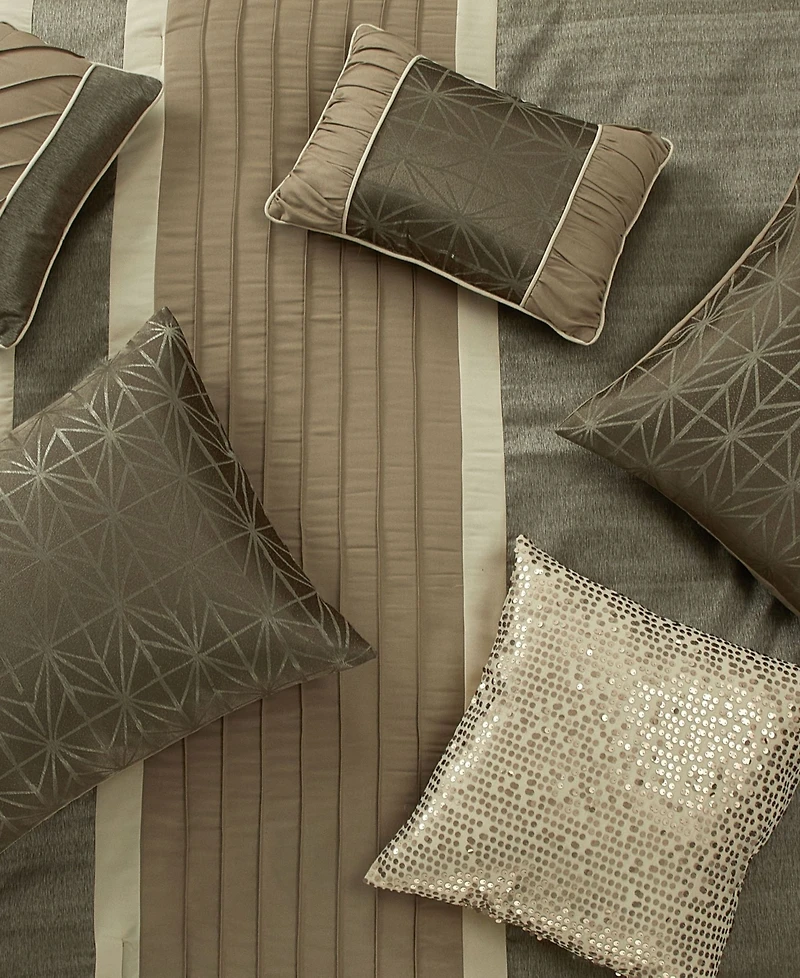 Stratford Park Trinity Geometric 9-Pc. Comforter Set