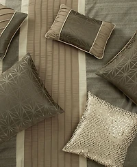 Stratford Park Trinity Geometric 9-Pc. Comforter Set
