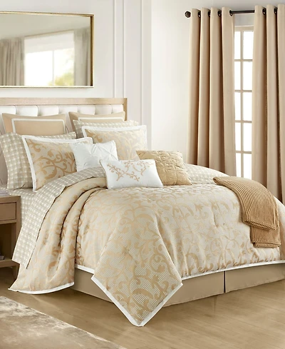 Stratford Park Johnella Scroll 16-Pc. Comforter Set