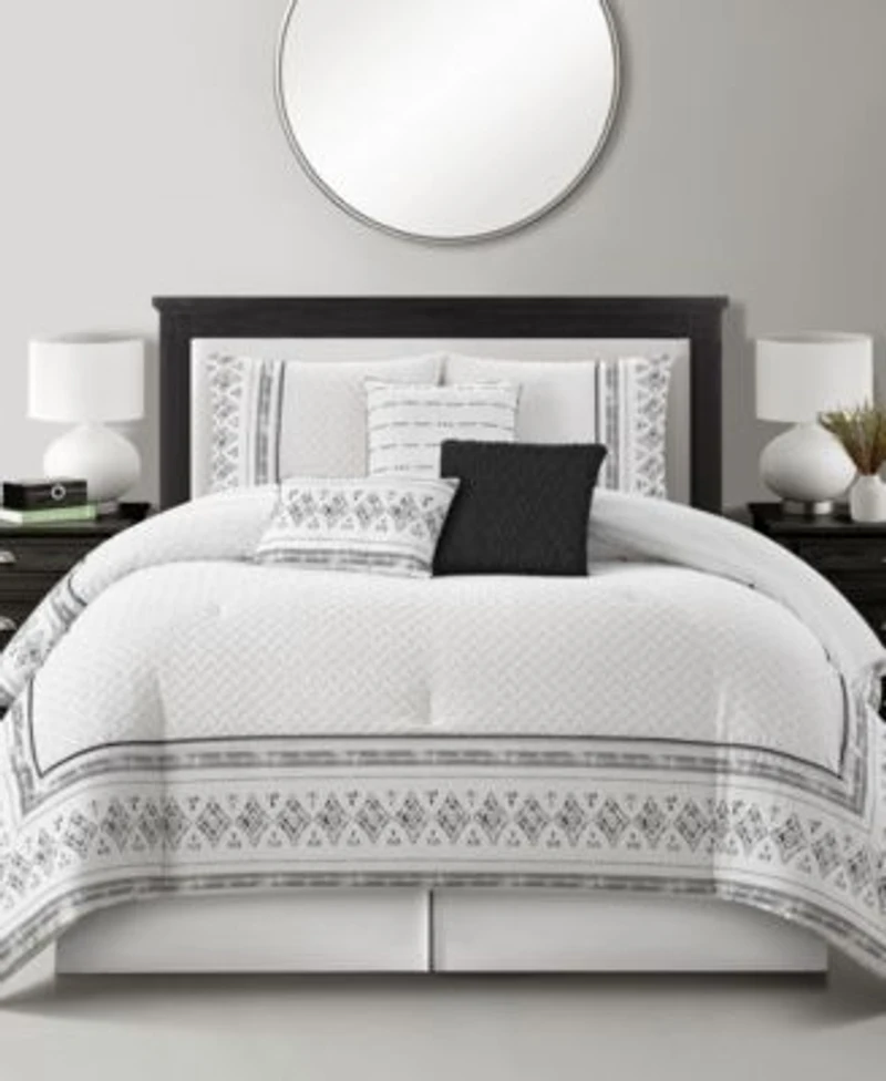 Stratford Park Galilea Geometric Comforter Sets