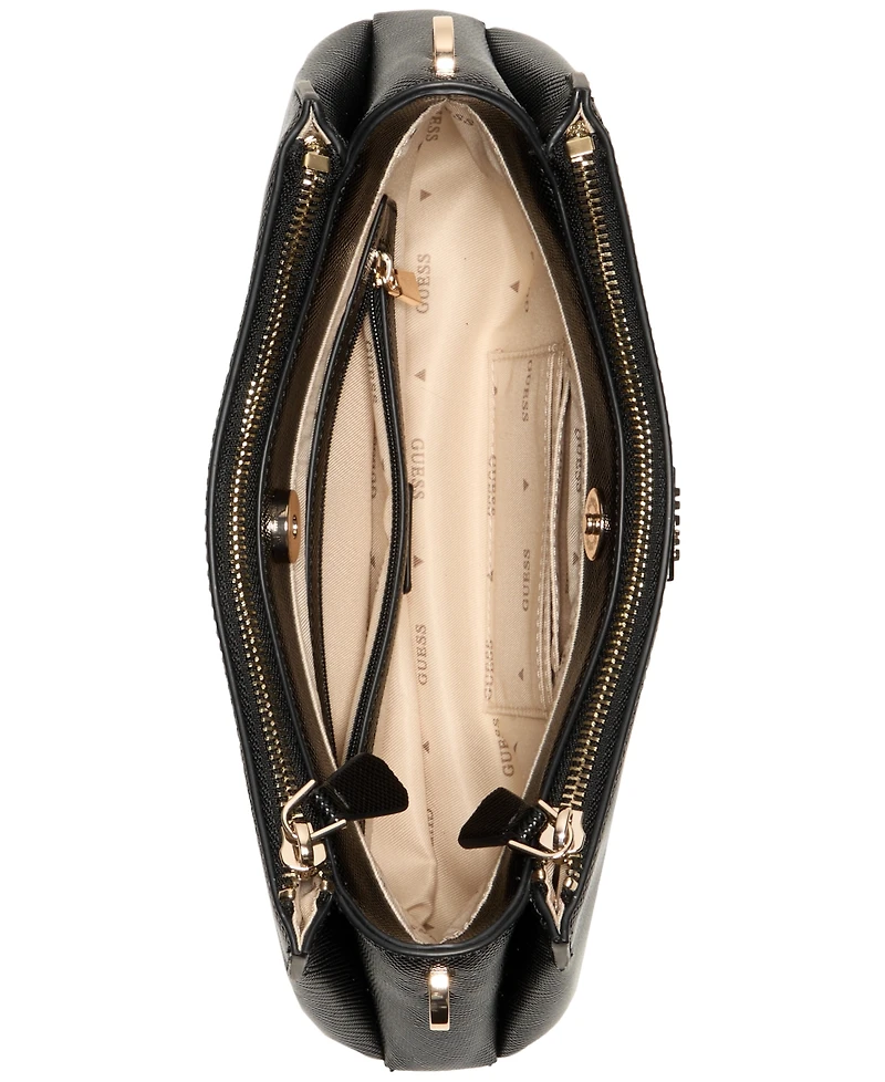 Guess Noelle Ii Small Three Compartment Crossbody