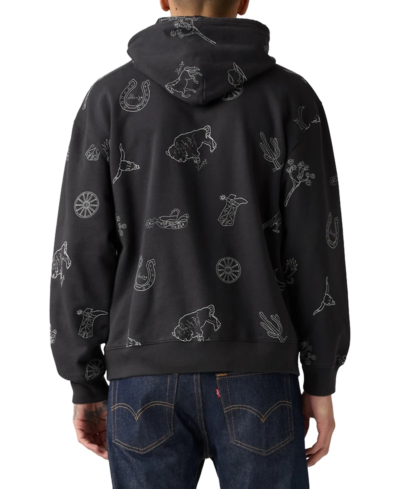 Levi's Men's Relaxed Graphic Hoodie