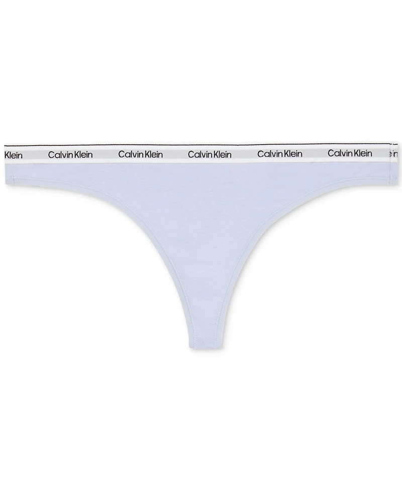 Calvin Klein Women's Modern Logo Thong Underwear QD5043