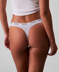 Calvin Klein Women's Modern Logo Thong Underwear QD5043