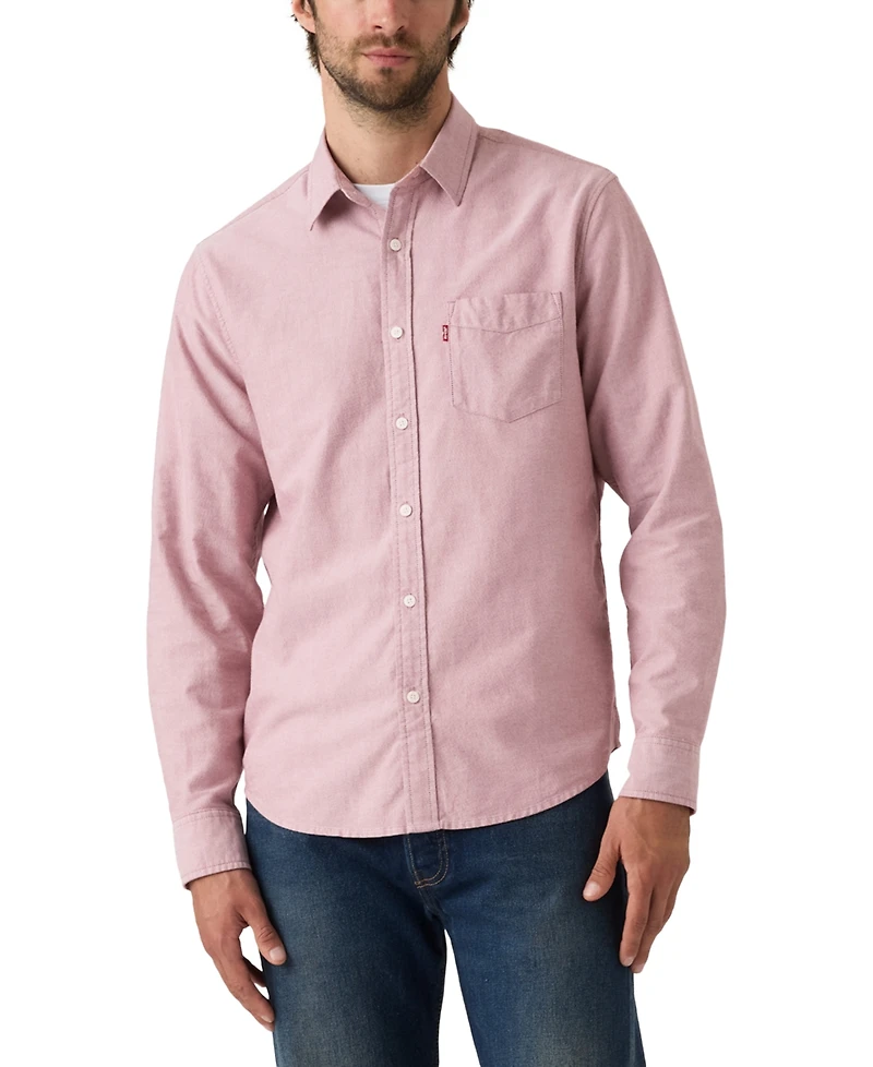 Levi's Men's Classic 1 Pocket Regular-Fit Long Sleeve Shirt